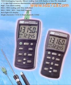 白金電阻溫度表TES-1318