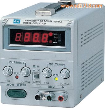 數字式單組輸出直流電源供應器GPS-3030D
