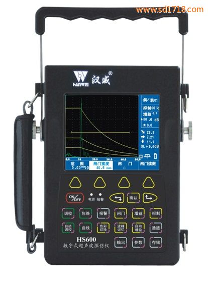 經濟型炫彩數字超聲波探傷儀HS600