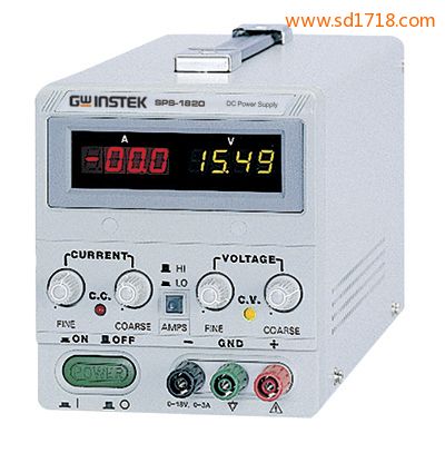 數(shù)字式/可調(diào)交換式/直流電源供應(yīng)器SPS-1820